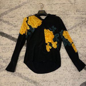 Floral Silk Blouse